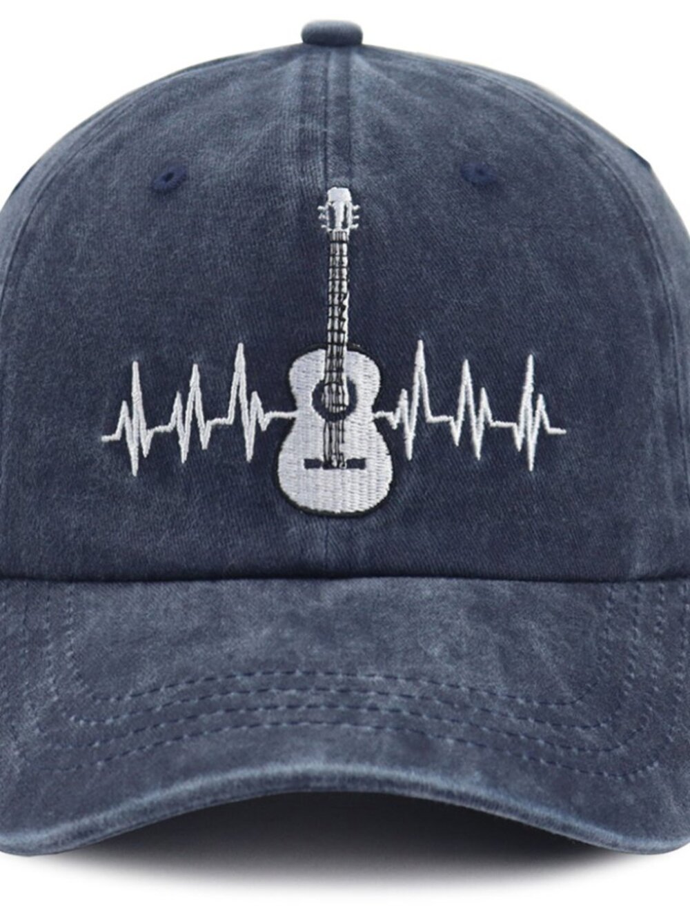 Guitar Navy Hat